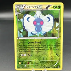 Butterfree 5/83 Pokemon Card XY Generations Rare Reverse Holo Foil - Image 1