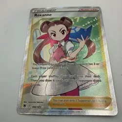 Pokemon Roxanne Full Art 188/189 Swsh10: Astral Radiance Ultra Rare Holo NM - Image 1