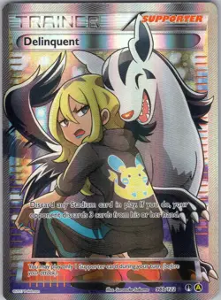 DELINQUENT 98B/122 HOLO ALTERNATE ART PROMOS POKEMON LP - Image 1