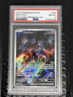Mewtwo #052 PSA 8 / Pokemon 151 Ultra Premium Collection Black Star Promo - Image 1
