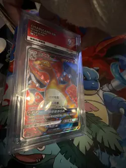 Pokemon TCG S-Chinese Sun&Moon Charizard-GX 168/151 CSM1aC SR Ultra Full Art NM - Image 3