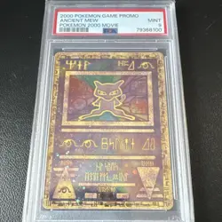 Pokemon Ancient Mew 1 Pokemon 2000 Movie Promo Holo PSA 9 ENG - Image 1