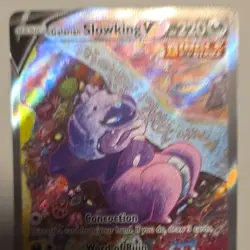 Pokemon Galarian Slowking V Full Art Ultra Rare Holo Chilling Reign 179/198 - Image 3