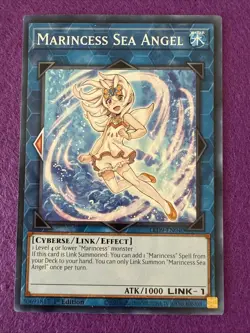 Yugioh! Marincess Sea Angel - LED9-EN040 - Common - 1st Edition Near Mint - Image 1
