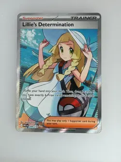 2025 Pokemon Mega Evolution Lillie's Determination 169/132 - Image 1