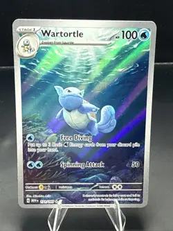 Pokemon Wartortle 171/165 Sv: Scarlet & Violet 151 Holo C - Image 1