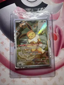 Eevee SVP EN 173 Pokemon Prismatic Evolutions Black Star Promo 2025 *SEALED* - Image 1