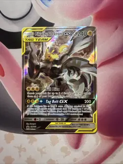 Pokemon TCG: Pikachu & Zekrom GX Black Star Promo SM168 Near Mint NM - Image 1