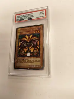 2002 YUGIOH PROMO EXODIA FORBIDDEN ONE DDS 003 DARK DUEL PSA 4 - Image 4
