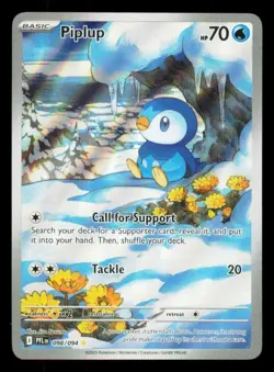 Piplup 098/094 Illustration Rare Phantasmal Flames Pokemon Near Mint - Image 1