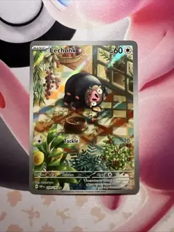 Lechonk 209/197 Pokemon Obsidian Flames Illustration Rare Full Art Holo NM - Image 1