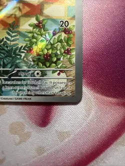 Lechonk 209/197 Pokemon Obsidian Flames Illustration Rare Full Art Holo NM - Image 2