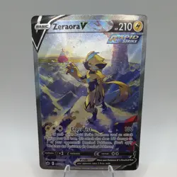 Pokemon Alternate Art Zeraora V 166/198 Ultra Rare Full Art Holo NM - Image 1