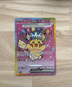 Pokemon TCG Pikachu EX 277/217 Ascended Heroes SIR - Image 1