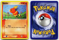 TORCHIC 65/100 COMMON CRYSTAL GUARDIANS POKEMON MP - Image 3