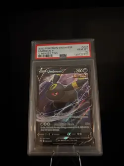 Pokemon Umbreon V SWSH203 Sword & Shield Promo Holo PSA 10 Single Strike - Image 1