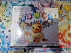 Pokemon TCG Scarlet & Violet Prismatic Evolutions Elite Trainer Box small rip - Image 1