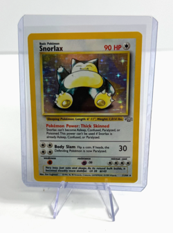 1999 Pokemon Snorlax Holo 11/64 LP - Image 1