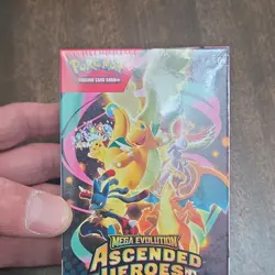 Pokemon Mega Evolution Ascended Heroes Dragonite Lucario Ho-Oh Box - Image 1