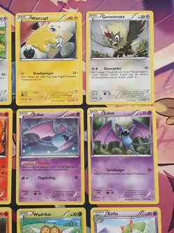 Pokemon Card Collection Plasma Storm Set 15 x Pokemon Lot German Riolu Chelast - Image 4