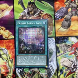 Yugioh! Primite Lordly Lode 2025 Mega-Pack MP25-EN114 Prismatic Secret Rare - Image 1