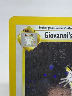 Pokemon Giovanni's Persian 8/132 Gym Challenge Holo Rare Unlimited - Image 2