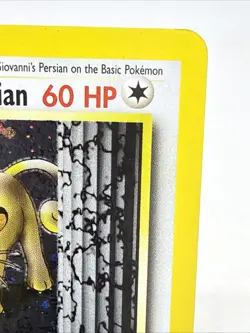 Pokemon Giovanni's Persian 8/132 Gym Challenge Holo Rare Unlimited - Image 3