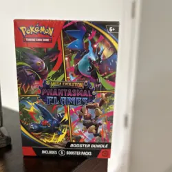Pokemon TCG Mega Evolutions Phantasmal Flames Booster Bundle New and Sealed - Image 1