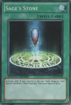 Near Mint Sage's Stone - GLD4-EN038 - Common - Limited Edition - YuGiOh - Image 1