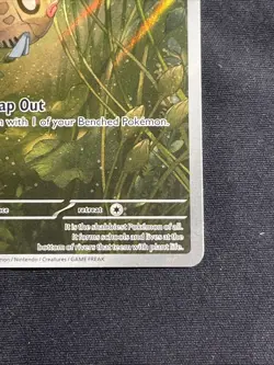 Pokemon Feebas 198/191 SV08: Surging Sparks Illustration Rare Full Art Holo - Image 4