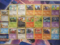 Pokemon Karten Sammlung Aufstreben Der Machtigen Set 20 x Pokemon Lot Deutsch - Image 1