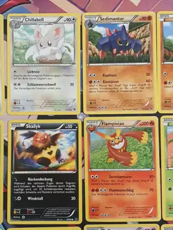 Pokemon Karten Sammlung Aufstreben Der Machtigen Set 20 x Pokemon Lot Deutsch - Image 3