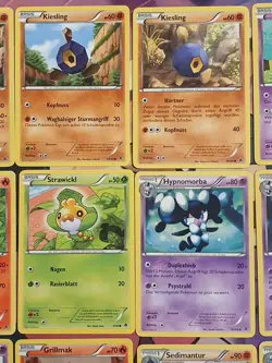 Pokemon Karten Sammlung Aufstreben Der Machtigen Set 20 x Pokemon Lot Deutsch - Image 4