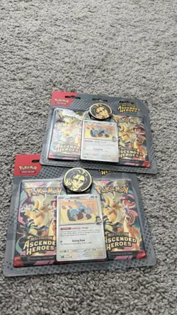 3x Ascended Heroes 2 Pack Blister New Sealed Komala & Tangela ✅ - Image 1