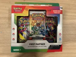 Pokemon TCG First Partner Illustration Collection Series 1 New Sealed - Image 1