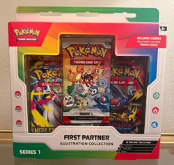 Pokemon First Partner Series 1 Illustration Collection 196214150522 - Image 1