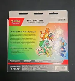 Pokemon First Partner Illustration Collection Series 1 New Sealed - Image 2