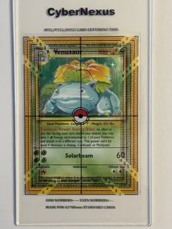 Pokemon TCG Venusaur 15/102 Base Set Holo Copyright Holo Rare 100 HP Stage 2 - Image 3