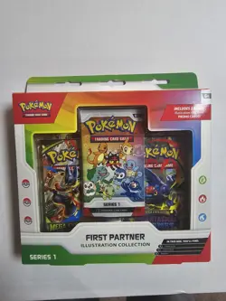 Pokemon TCG First Partner Illustration Collection Series 1 New Sealed - Image 1