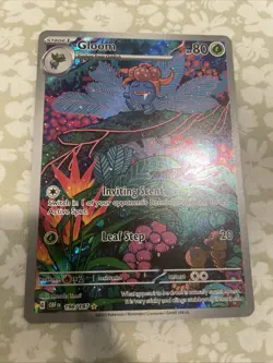 Gloom 198/197 Illustration Rare Obsidian Flames Pokemon English NM - Image 1