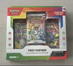 Pokemon TCG First Partner Illustration Collection Series 1 New Sealed - Image 1