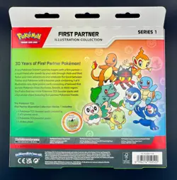 Pokemon First Partner Illustration Collection Series 1 Sealed | 2 Booster Packs 196214150522 - Image 2