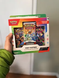 Pokemon TCG First Partner Illustration Collection Series 1 New Sealed - Image 1