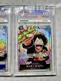 Luffy P-075 & Sabo P-073 & Ace P-074 ACE10 Sequential Set Saikyo Jump Perfect 10 - Image 4