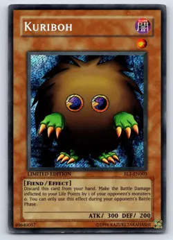 Yugioh Kuriboh FL1-EN003 Limited Edition Secret Rare Holo - MP-LP - Image 1