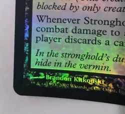 Stronghold Rats NM MTG Foil Unplayed Future Sight Magic the Gathering TCG Card - Image 5