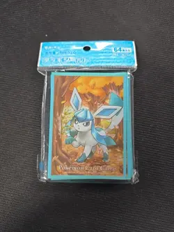Pokemon Center Japan Exclusive Glaceon Card Sleeves 64 Count - Image 1