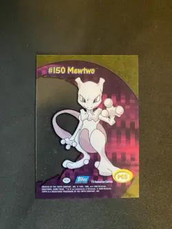 Topps Pokemon Mewtwo #150 PC5 Clear Card NM - Image 4