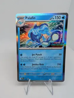 Palafin 36 Stamped SVP EN Black Star Promo Obsidian Flames Pokemon TCG Card - NM - Image 1
