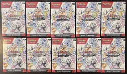 Pokemon TCG - LOT OF 10 - Prismatic Evolutions Booster Bundles FACTORY SEALED - Image 1